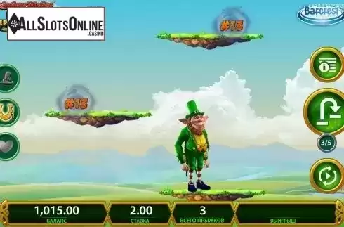 Screen 5. Rainbow Riches Leapin' Leprechauns from Barcrest