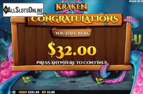 Bonus Game 2. Release the Kraken (Pragmatic Play) from Pragmatic Play