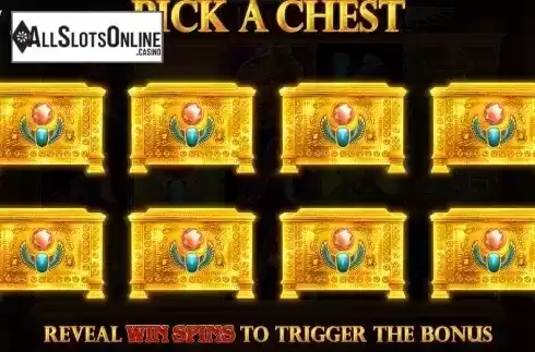Pick object Bonus Game Screen
