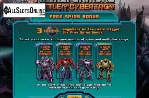 Screen6. Transformers Battle for Cybertron from IGT