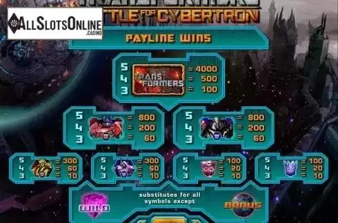 Screen2. Transformers Battle for Cybertron from IGT