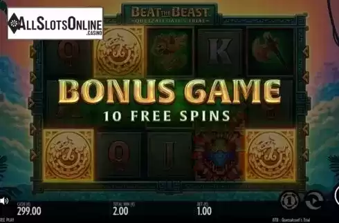 Free Spins 1. Beat the Beast Quetzalcoatls Trial from Thunderkick