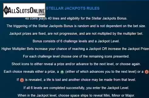 Paytable 3. Dolphin Gold with Stellar Jackpots from Lightning Box