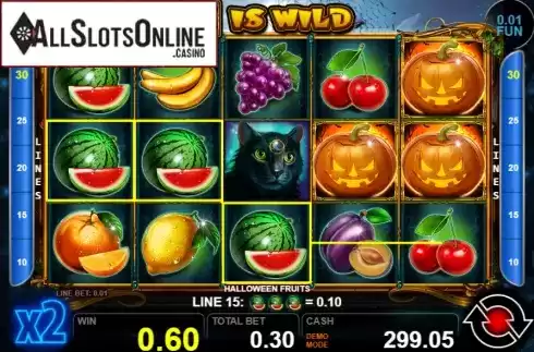 Win screen 2. Halloween Fruits (Casino Technology) from Casino Technology