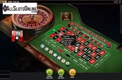 Game workflow. Premium European Roulette (Playtech) from Playtech