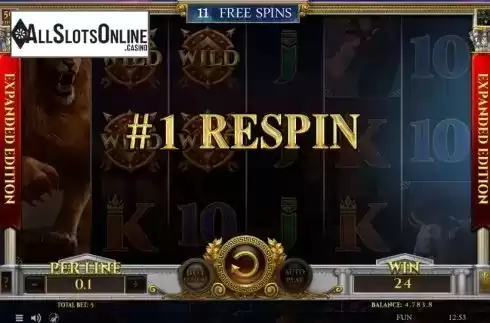 Free Spins 3. Story of Hercules Expanded Edition from Spinomenal