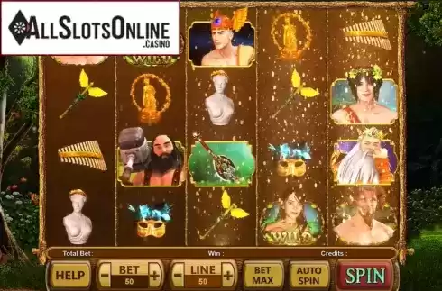 Reel Screen. Satyr and Nymph (Probability Gaming) from Probability Gaming