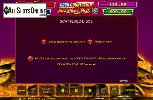 Scattered Discs screen