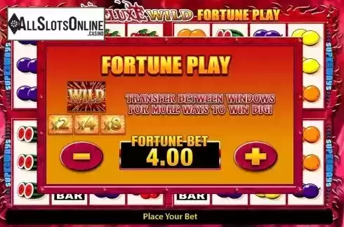 Fortune Bet Screen