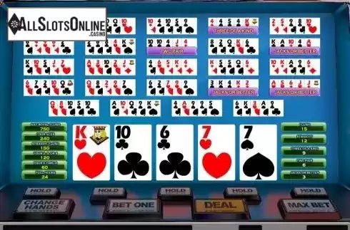 Game Screen 3. Double Jackpot Poker (Nucleus Gaming) from Nucleus Gaming