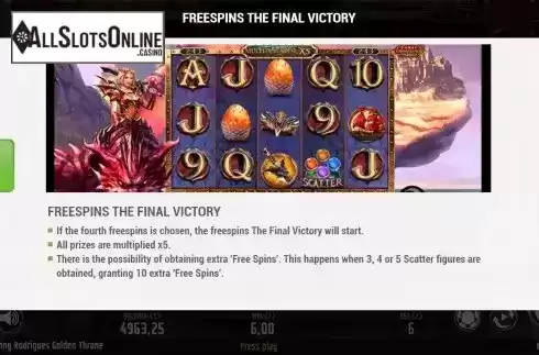 FS the final victory screen