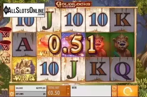 Screen 4. Goldilocks with Achievements Engine from Quickspin