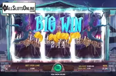 Big Win screen