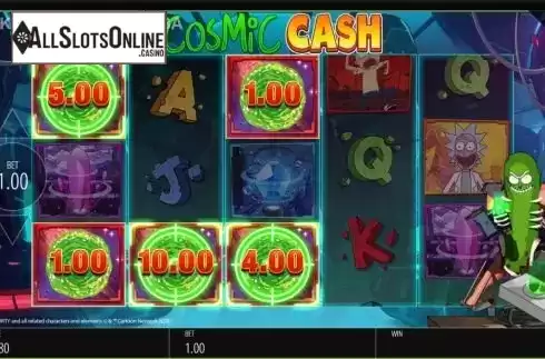 Cosmic Cash Feature