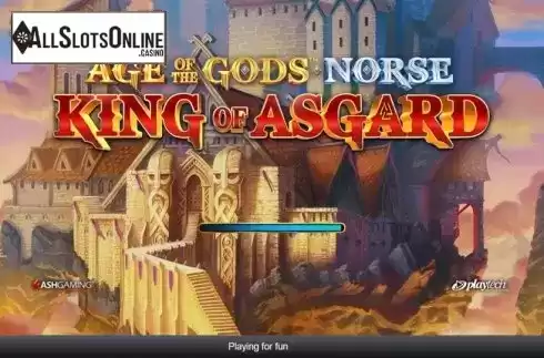 Start Screen 1. Age of the Gods Norse King of Asgard from Ash Gaming