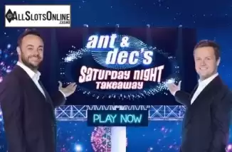 Screen1. Ant and Dec's Saturday Night Takeaway from Microgaming