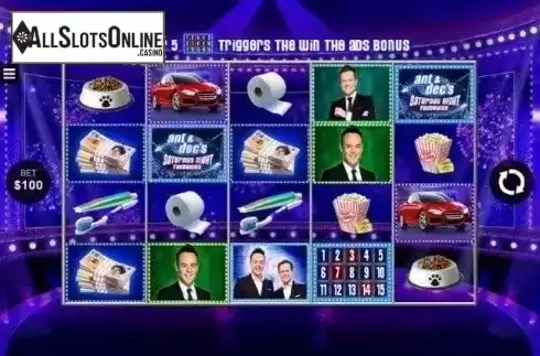 Screen2. Ant and Dec's Saturday Night Takeaway from Microgaming