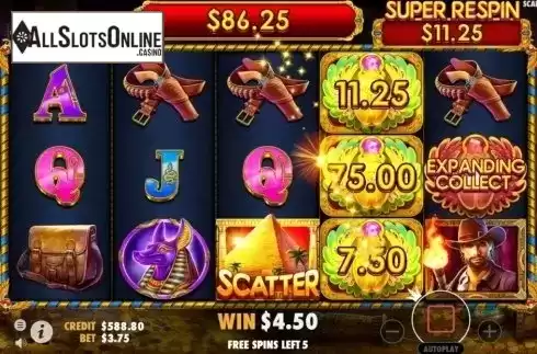 Free Spins 2. John Hunter Tomb of the Scarab Queen from Pragmatic Play