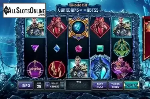 Reel Screen. Kingdoms Rise: Guardians of the Abyss from Playtech Origins