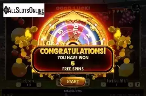 Free Spins. Penny Fruits Xtreme Champions League from Spinomenal