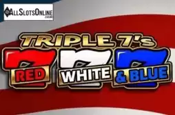 Triple 7's Red White and Blue
