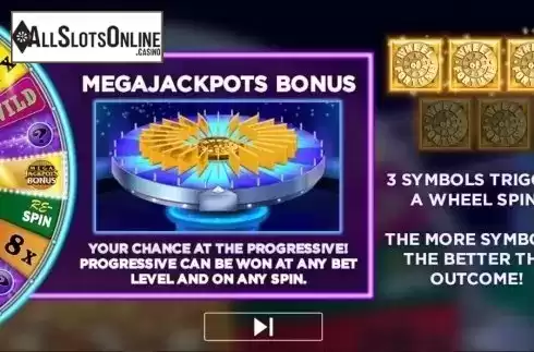 Intro. Mega Jackpots Wheel of Fortune on Air from IGT