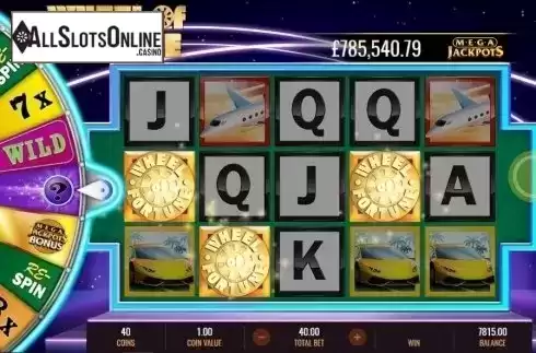 Bonus Triggered. Mega Jackpots Wheel of Fortune on Air from IGT