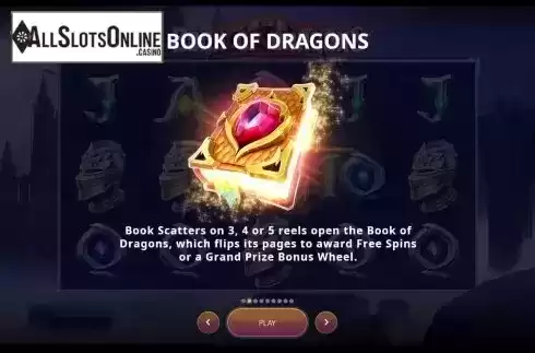 Book of Dragons screen