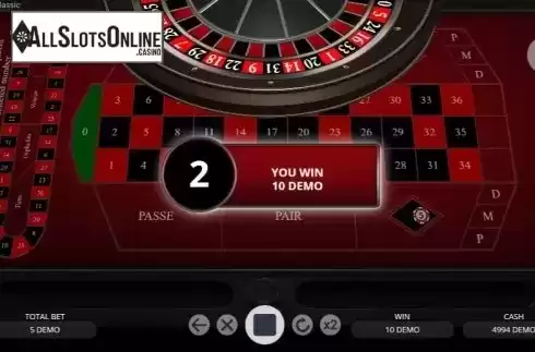 Win screen 2. French Roulette (Evoplay Entertainment) from Evoplay Entertainment