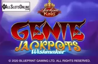 Genie Jackpots Wishmaker Jackpot King. Genie Jackpots Wishmaker Jackpot King from Blueprint