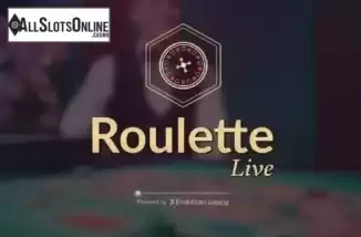 Roulette Live Casino. Roulette Live Casino (Evolution Gaming) from Evolution Gaming