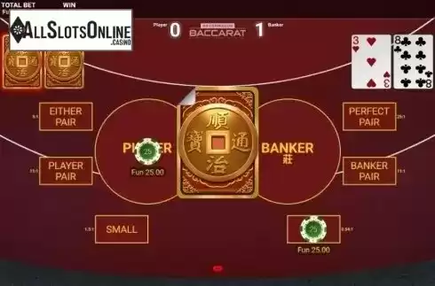 Reel screen. Satoshi Bitcoin Baccarat no commission from OneTouch