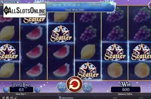 5 Scatters Win Screen