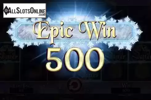 500x Win Screen