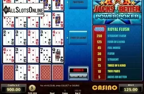 Win Screen. Jacks or Better 4 Hand Poker (Tom Horn Gaming) from Tom Horn Gaming
