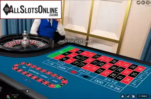 Game Screen. Svensk Roulette Live Casino (Evolution Gaming) from Evolution Gaming