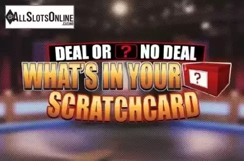 Deal or No Deal: What’s in Your Box Scratchcard. Deal or No Deal: What’s in Your Box Scratchcard from Blueprint