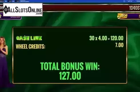 Total Win in Bonus