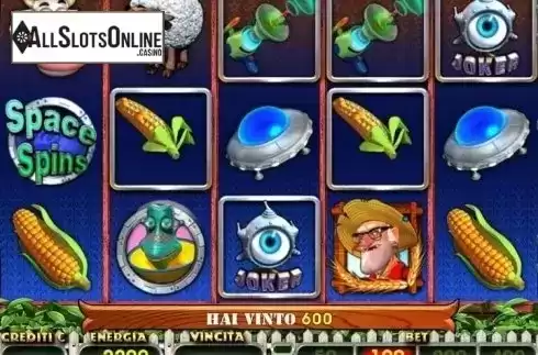 Reel Screen. UFO Farmer's Trouble from Octavian Gaming