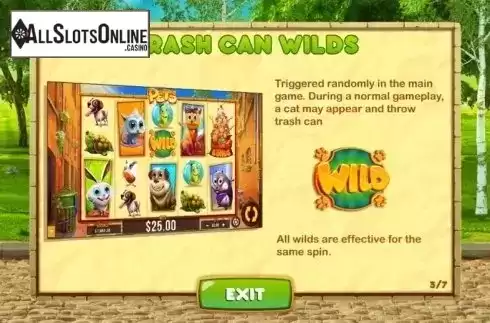 Paytable 3. Pets (Pariplay) from Pariplay