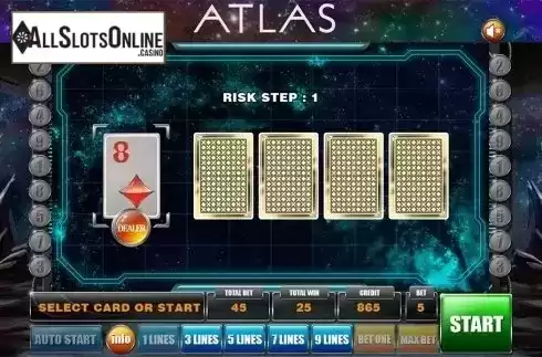 Gamble game . Atlas from GameX