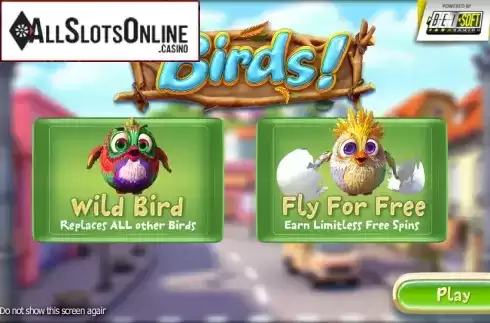 Game features. Birds! from Betsoft
