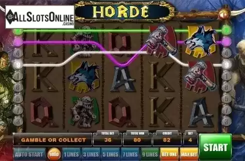 Game workflow 2. Horde from GameX