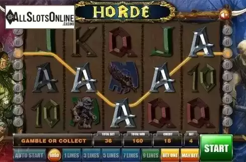 Game workflow 3. Horde from GameX