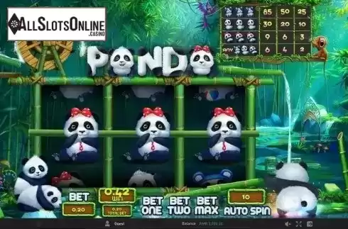 Screen 2. Panda from GamePlay