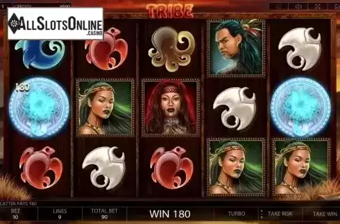 Win Screen 2. Tribe from Endorphina