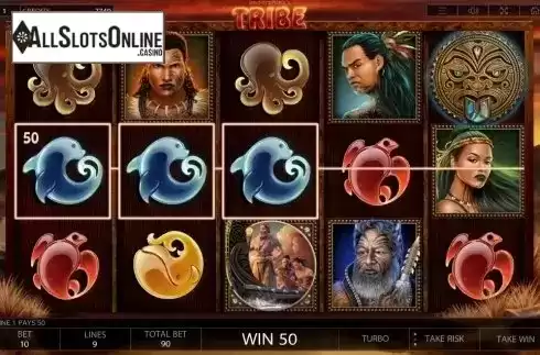 Win Screen 4. Tribe from Endorphina