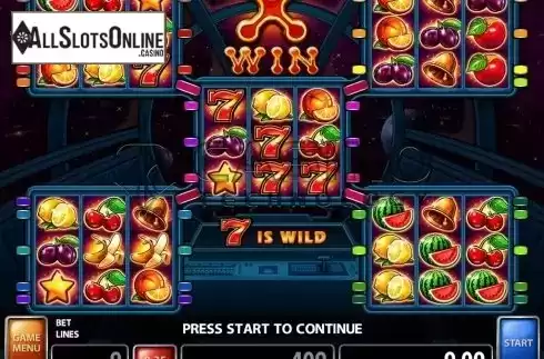 Screen2. X-Win from Casino Technology