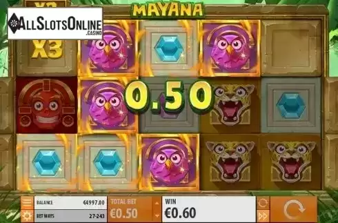 Screen 3. Mayana from Quickspin