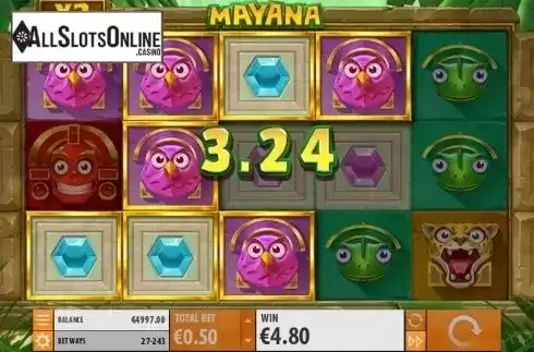 Screen 4. Mayana from Quickspin